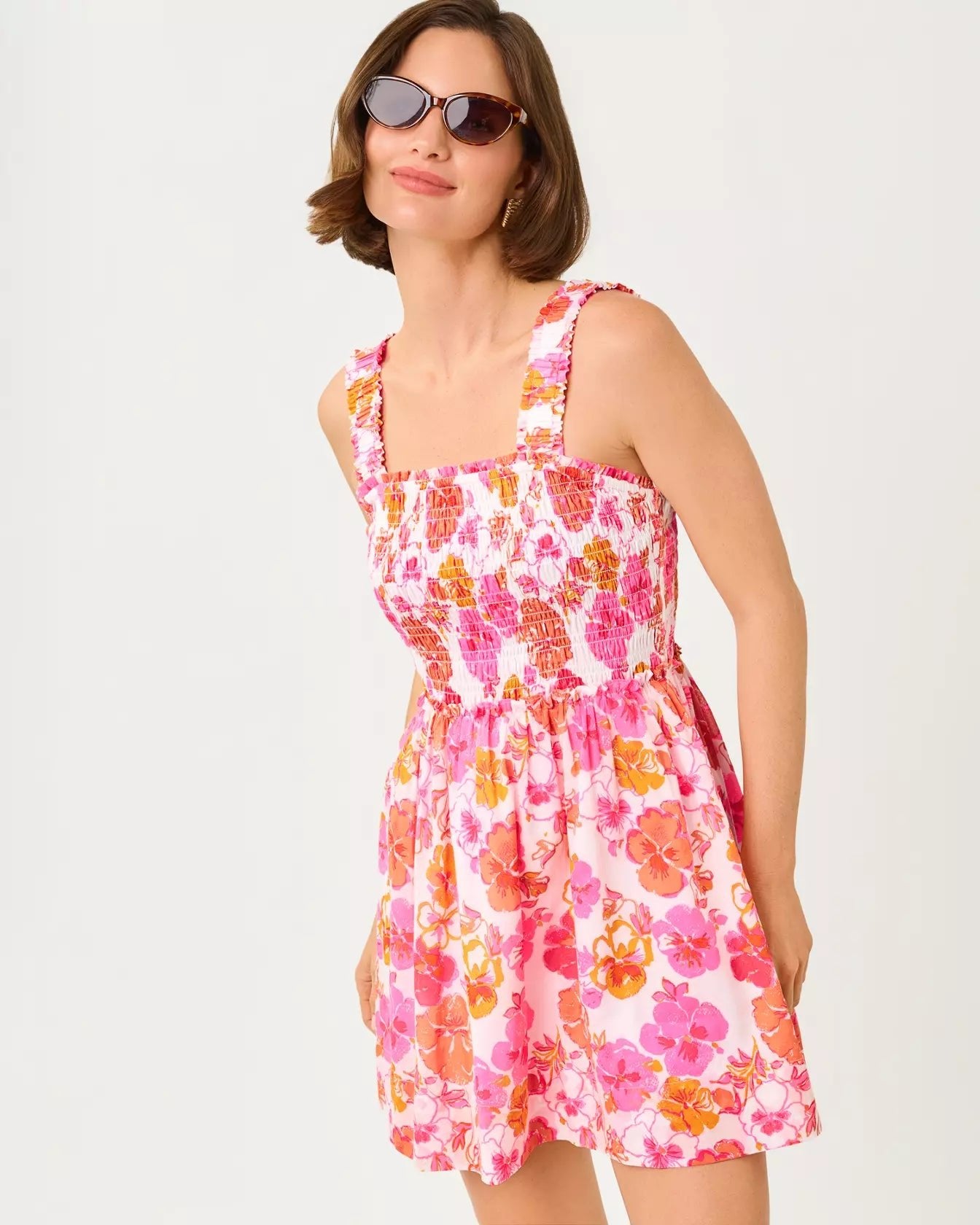 Hadly Skirted RomperWomen - Rompers & Jumpsuits - RompersLILLY PULITZERThe Printed Peach Savannah