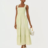 Hadly Smocked Maxi DressWomen - Dresses - Fit & Flare DressesLILLY PULITZERThe Printed Peach Savannah