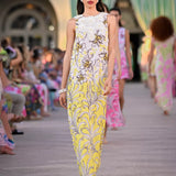 Harkley Maxi DressDresses Straight DressesLILLY PULITZERThe Printed Peach Savannah