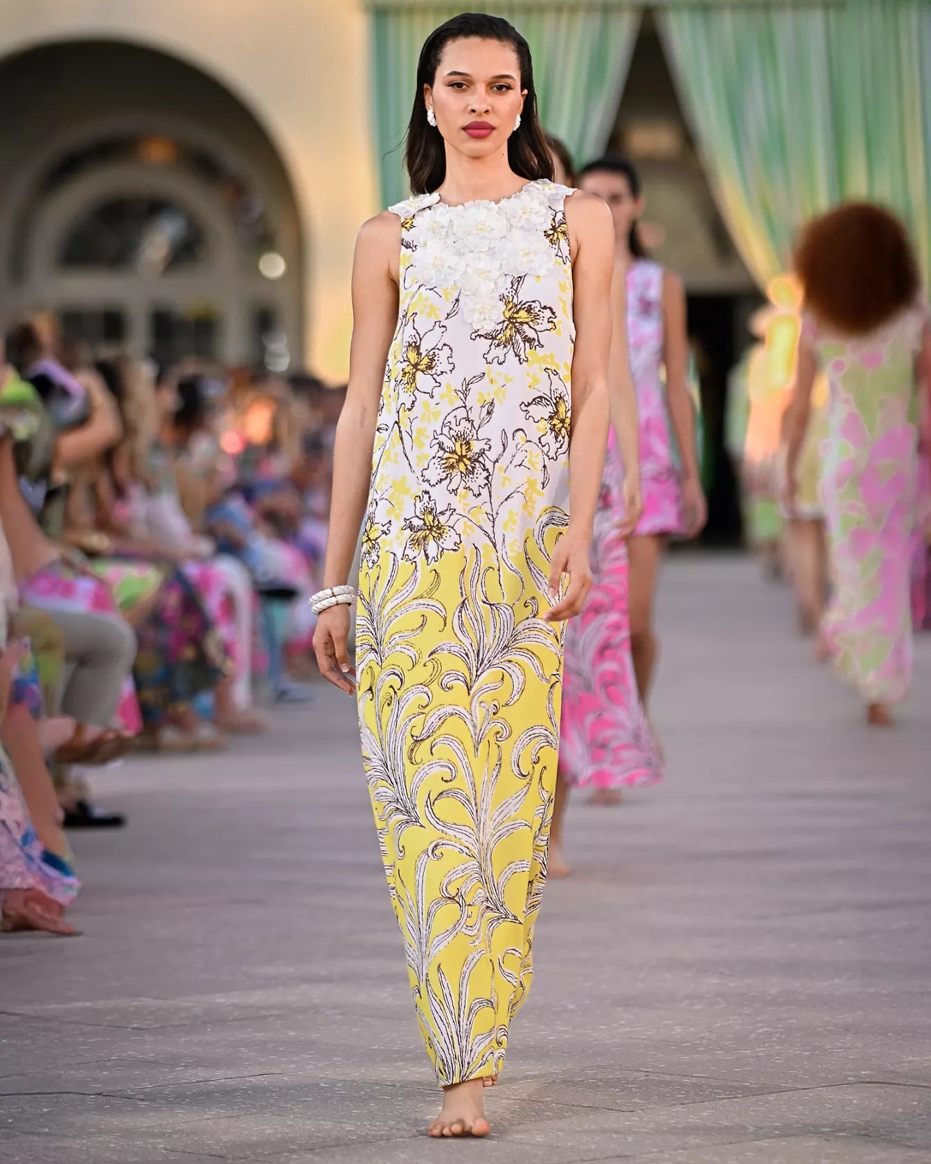 Harkley Maxi DressDresses Straight DressesLILLY PULITZERThe Printed Peach Savannah