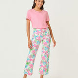 Harleen High Rise Crop JeanWomen - Bottoms - PantsLILLY PULITZERThe Printed Peach Savannah