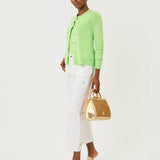 Harleen High Rise Crop JeanLILLY PULITZERThe Printed Peach Savannah