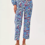 Harleen High Rise Crop JeanLILLY PULITZERThe Printed Peach Savannah