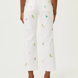 Harleen High Rise Crop JeanLILLY PULITZERThe Printed Peach Savannah