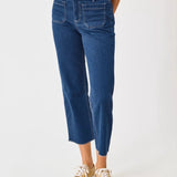 Harleen High Rise Crop JeanLILLY PULITZERThe Printed Peach Savannah
