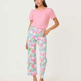 Harleen High Rise Crop JeanWomen - Bottoms - PantsLILLY PULITZERThe Printed Peach Savannah