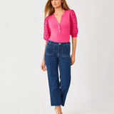 Harleen High Rise Crop JeanLILLY PULITZERThe Printed Peach Savannah