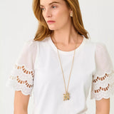 Harlillyquin NecklaceAccessories - Jewelry - EarringsLILLY PULITZERThe Printed Peach Savannah
