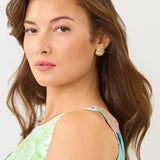 Harlillyquin Stud EarringsAccessories - Jewelry - EarringsLILLY PULITZERThe Printed Peach Savannah
