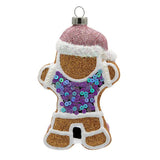 Holiday Glass Ornament – GingerbreadChristmasThe Printed Peach Savannah