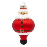 Holiday Glass Ornament – Jolly SantaChristmasThe Printed Peach Savannah