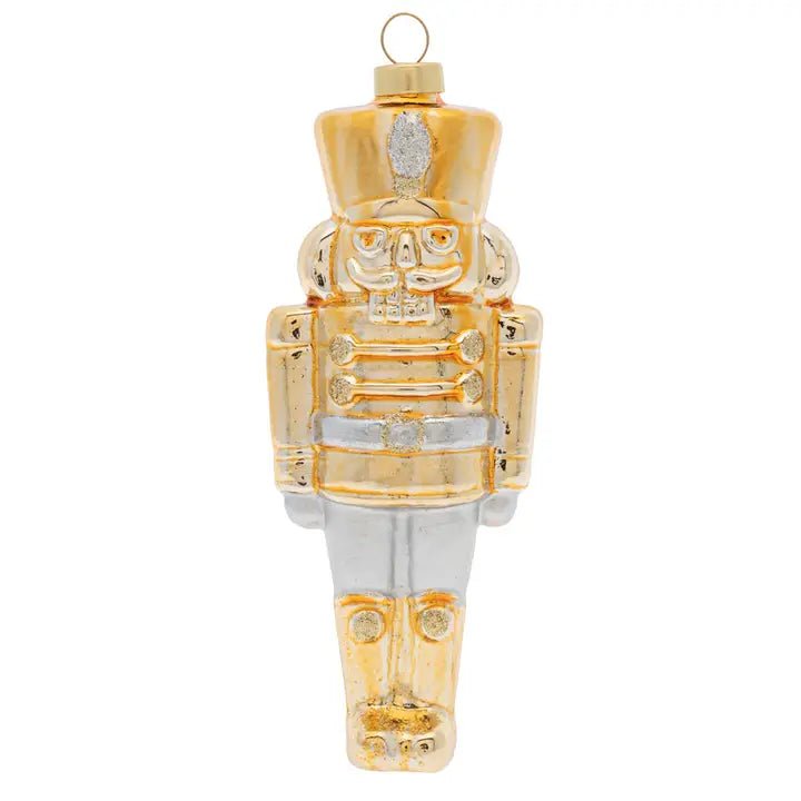 Holiday Glass Ornament – Luxurious NutcrackerChristmasThe Printed Peach Savannah