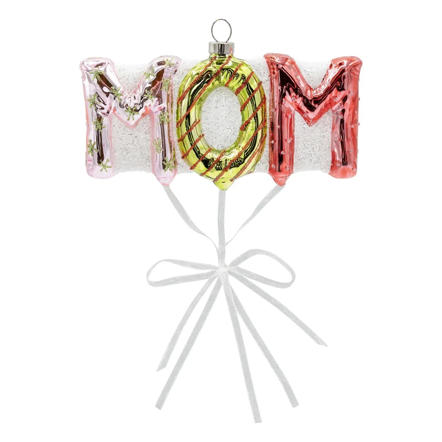 Holiday Glass Ornament – Mom OrnamentChristmasThe Printed Peach Savannah