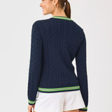Brockton Crew Neck Cardigan