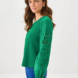 Isley Knit TopWomen - TopsLILLY PULITZERThe Printed Peach Savannah