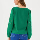 Isley Knit TopWomen - TopsLILLY PULITZERThe Printed Peach Savannah
