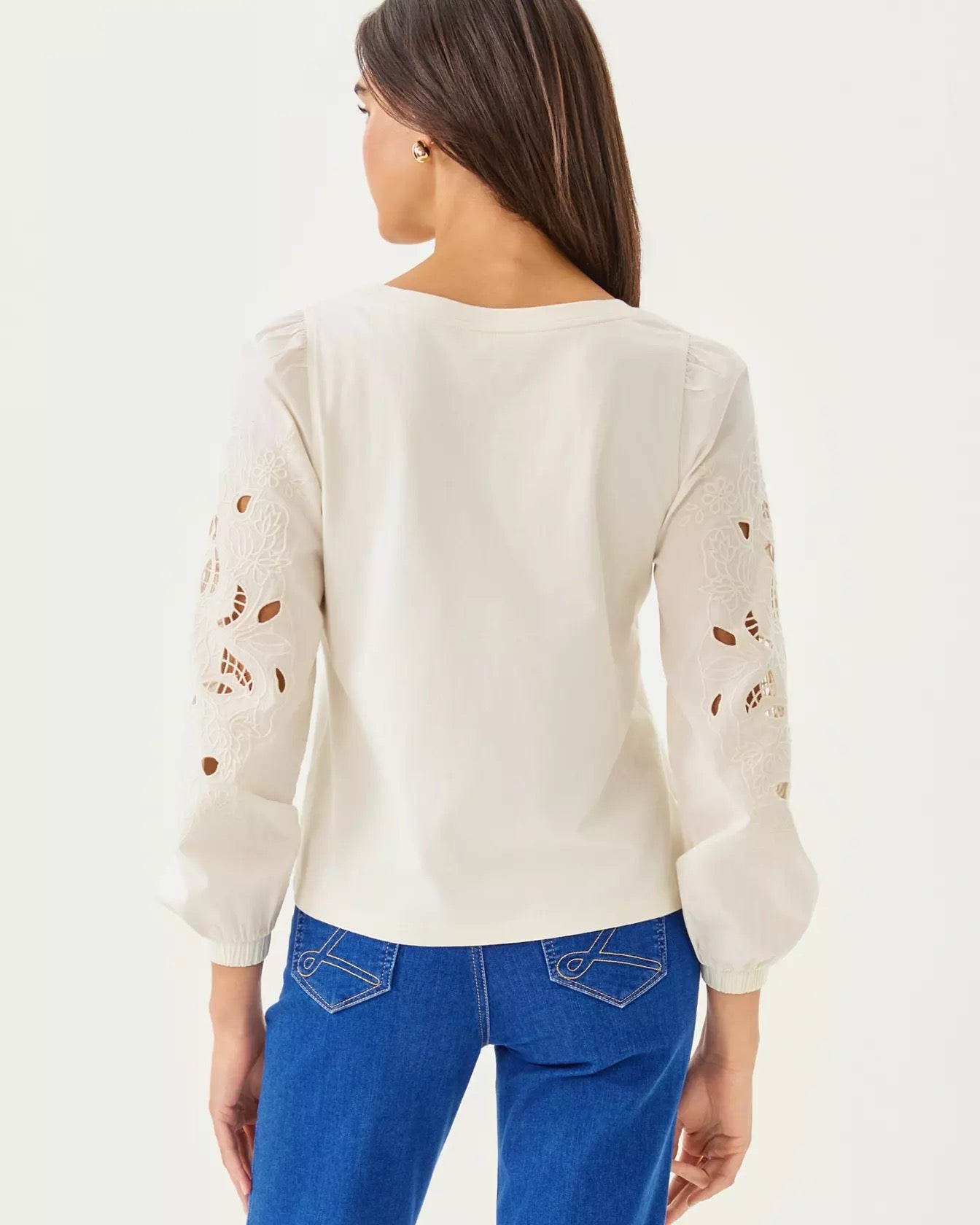 Isley Knit TopWomens - TopsLILLY PULITZERThe Printed Peach Savannah