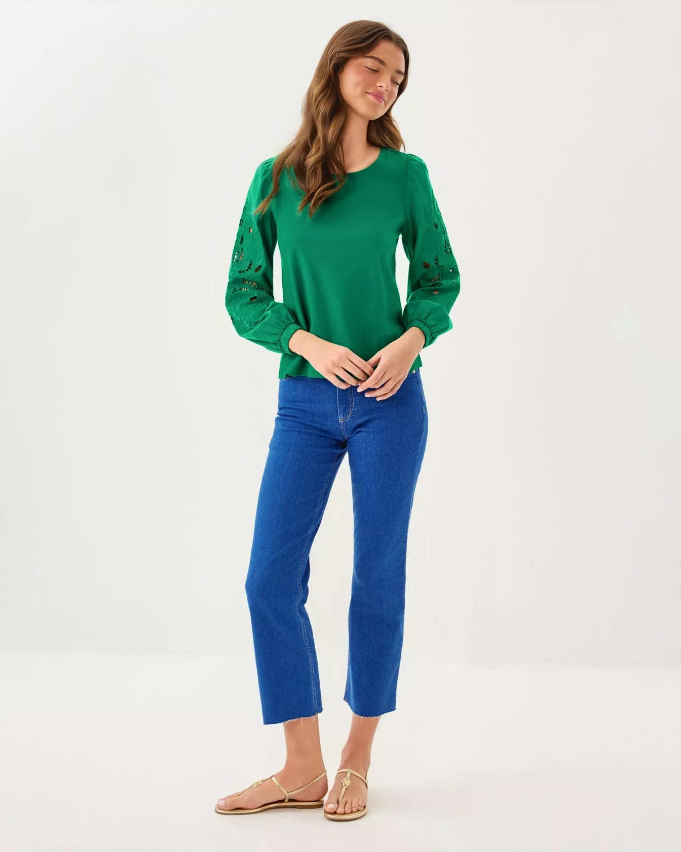 Isley Knit TopWomen - TopsLILLY PULITZERThe Printed Peach Savannah