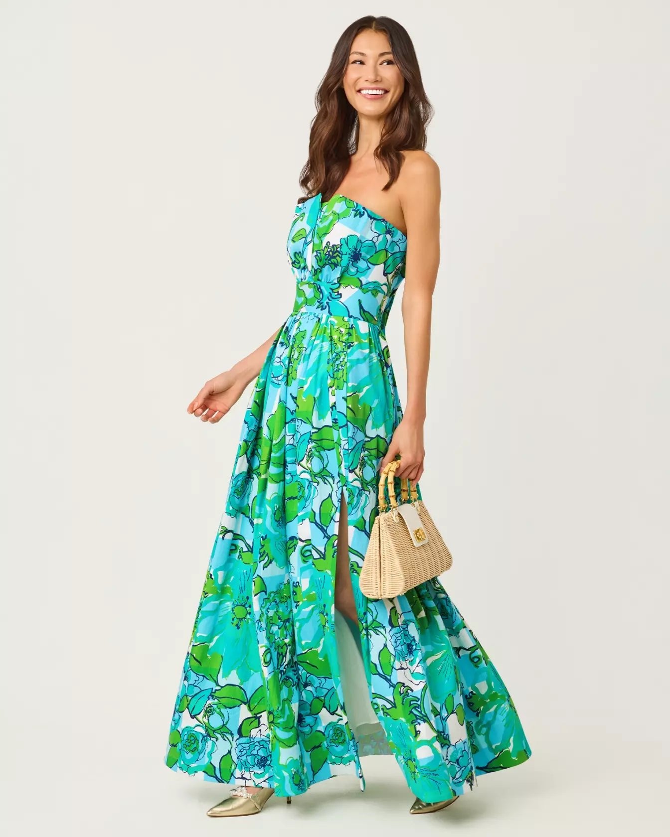 Ivella Strapless Maxi DressLILLY PULITZERThe Printed Peach Savannah
