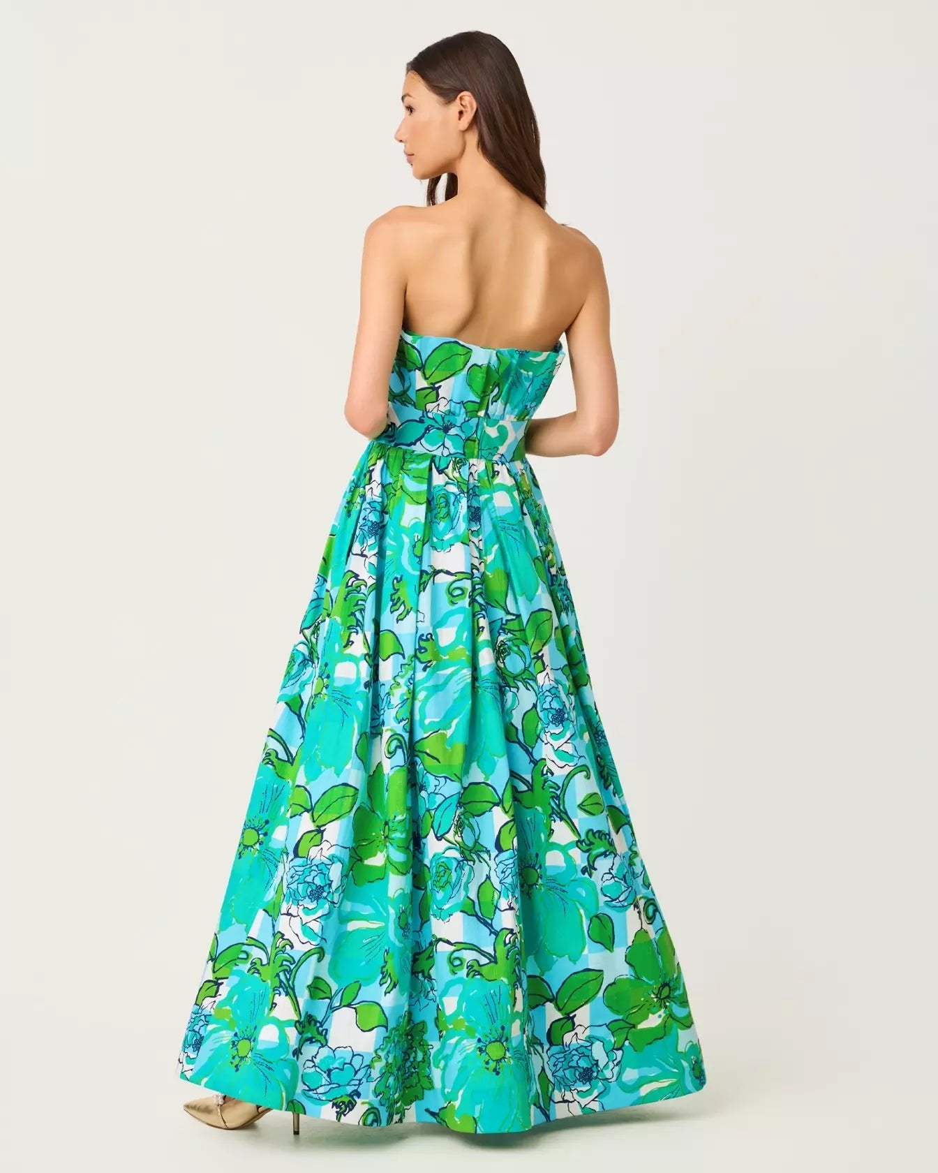 Ivella Strapless Maxi DressLILLY PULITZERThe Printed Peach Savannah
