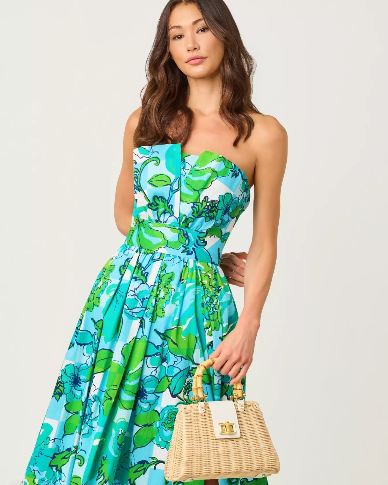 Ivella Strapless Maxi DressLILLY PULITZERThe Printed Peach Savannah