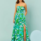 Ivella Strapless Maxi DressLILLY PULITZERThe Printed Peach Savannah