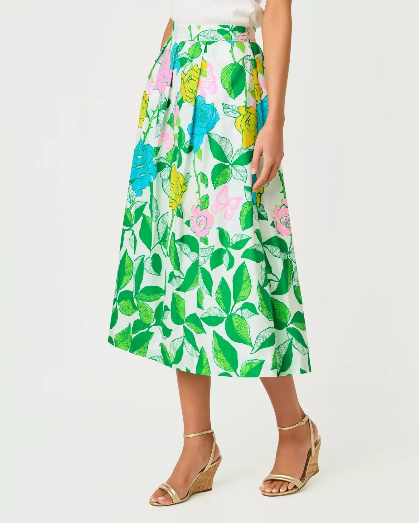 Izela Midi SkirtLILLY PULITZERThe Printed Peach Savannah