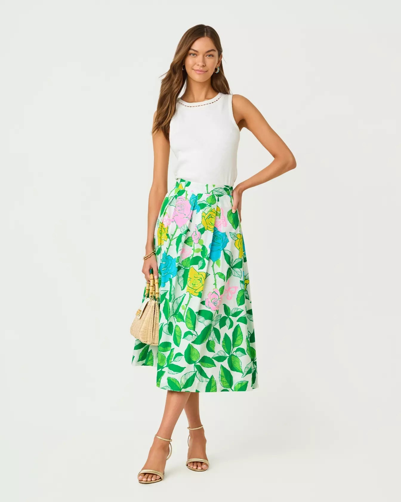 Izela Midi SkirtLILLY PULITZERThe Printed Peach Savannah
