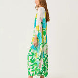 Jaida Silk Maxi CaftanLILLY PULITZERThe Printed Peach Savannah