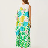 Jaida Silk Maxi CaftanLILLY PULITZERThe Printed Peach Savannah