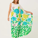 Jaida Silk Maxi CaftanLILLY PULITZERThe Printed Peach Savannah