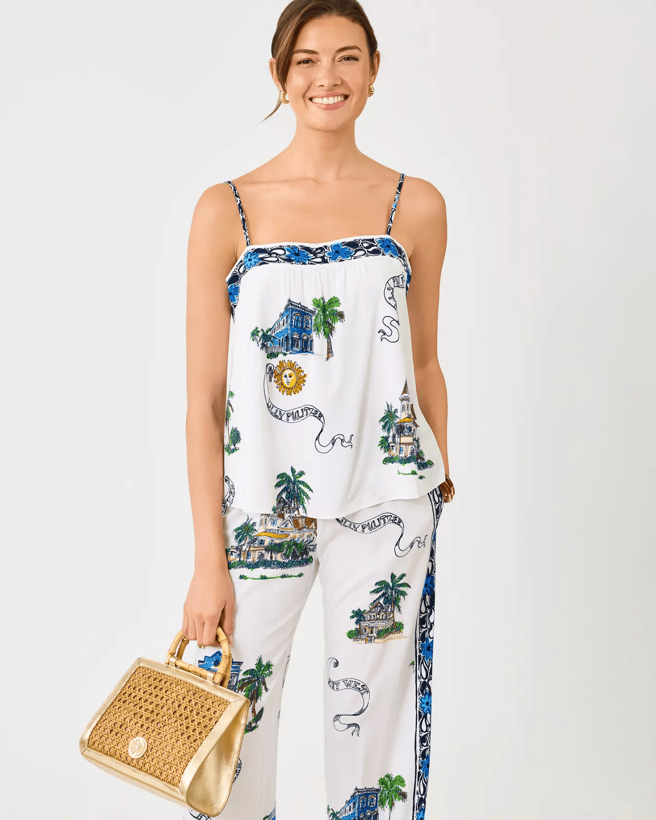 Jamo Sleeveless TopLILLY PULITZERThe Printed Peach Savannah