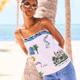 Jamo Sleeveless TopLILLY PULITZERThe Printed Peach Savannah
