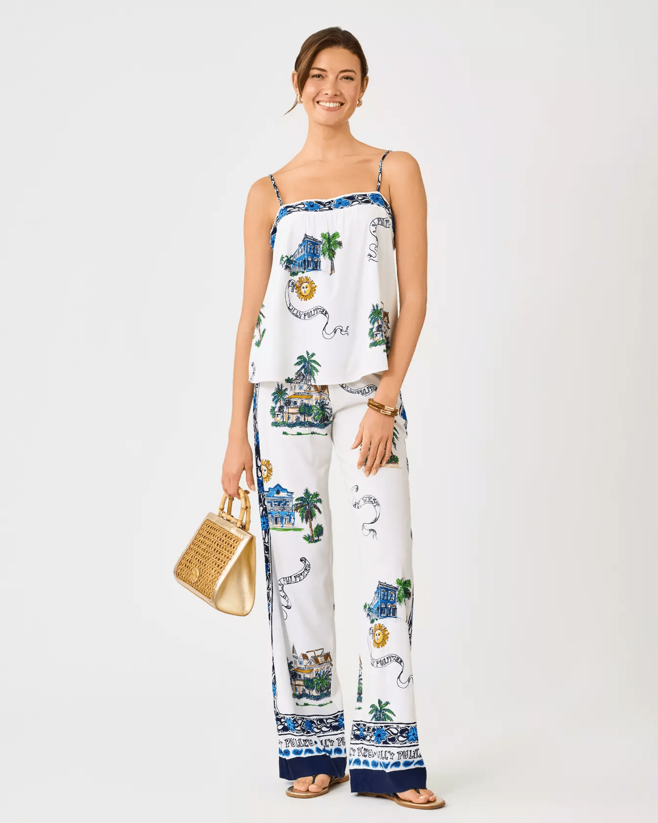 Jamo Sleeveless TopLILLY PULITZERThe Printed Peach Savannah