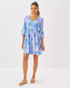 Jannie V - neck 3/4 Sleeve DressLILLY PULITZERThe Printed Peach Savannah