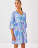 Jannie V - neck 3/4 Sleeve DressLILLY PULITZERThe Printed Peach Savannah