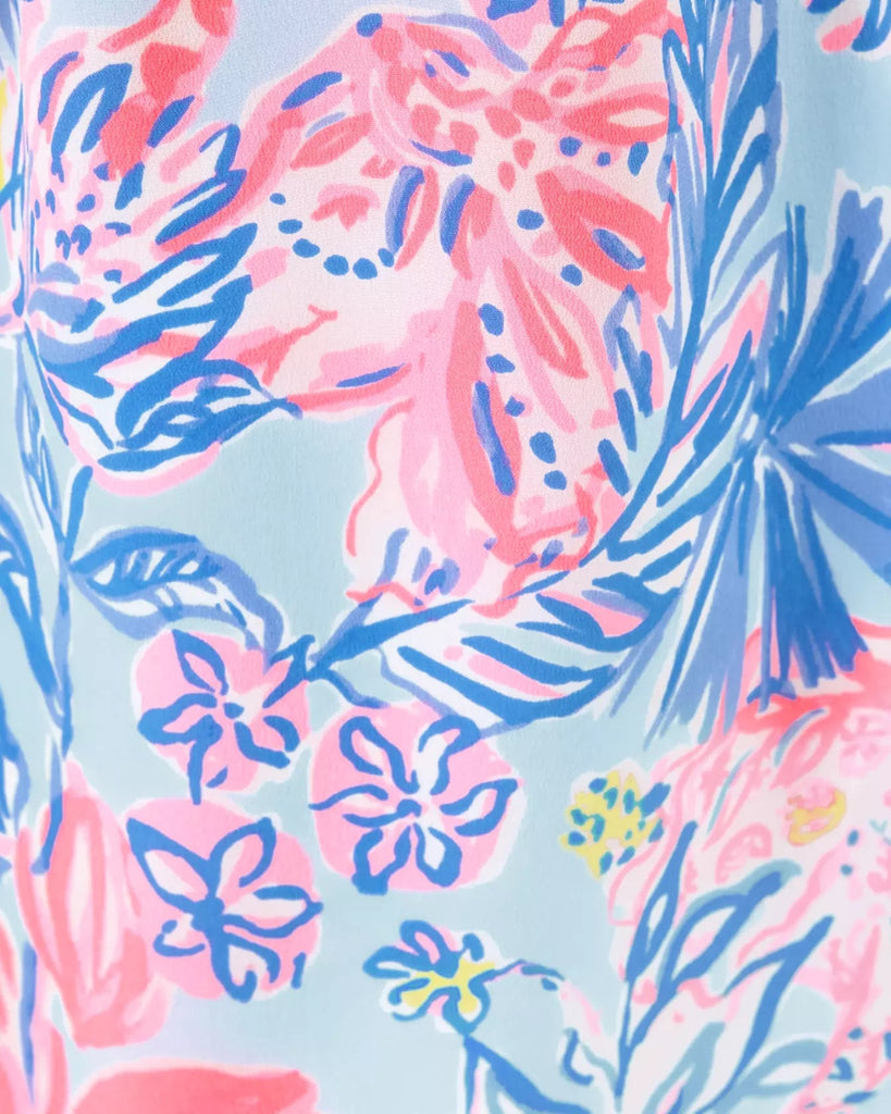 Jesslyn Silk DressHeartland Retail ItemsLILLY PULITZERThe Printed Peach Savannah