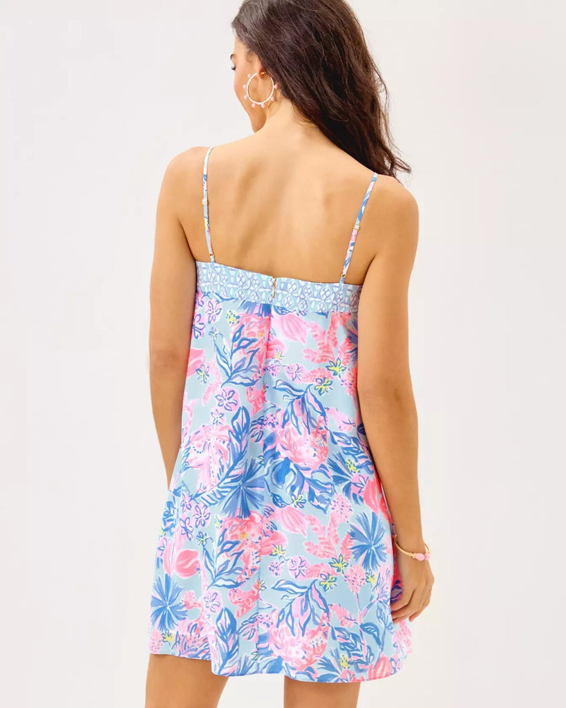 Jesslyn Silk DressHeartland Retail ItemsLILLY PULITZERThe Printed Peach Savannah
