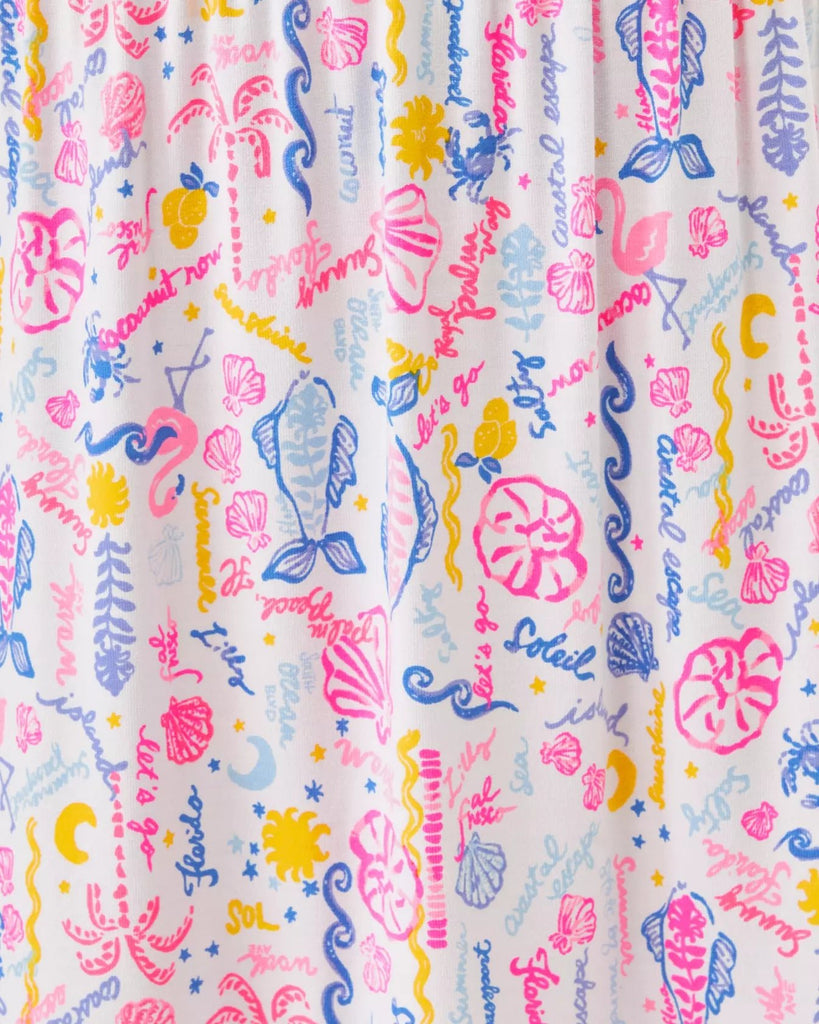 Jilly Smocked DressHeartland Retail ItemsLILLY PULITZERThe Printed Peach Savannah
