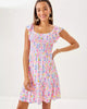 Jilly Smocked DressHeartland Retail ItemsLILLY PULITZERThe Printed Peach Savannah
