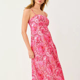 Jorgian Linen Midi DressWomen - Dresses - Fit & FlareLILLY PULITZERThe Printed Peach Savannah