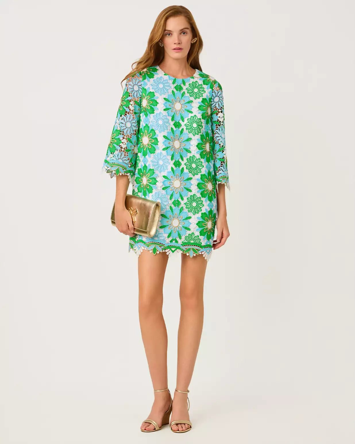 Jouri Lace DressLILLY PULITZERThe Printed Peach Savannah