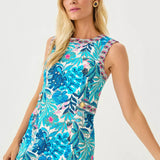 Juno Stretch Shift DressWomens - Dresses - ShiftsLILLY PULITZERThe Printed Peach Savannah