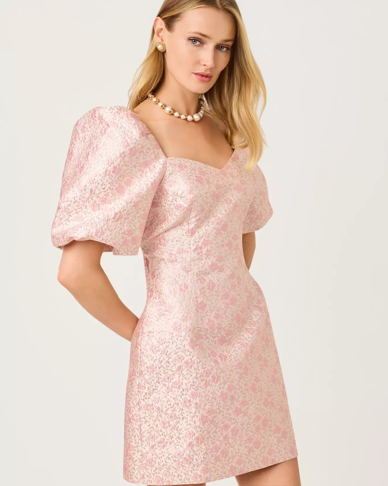 Justina Skirted RomperLILLY PULITZERThe Printed Peach Savannah