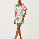 Justina Skirted RomperLILLY PULITZERThe Printed Peach Savannah