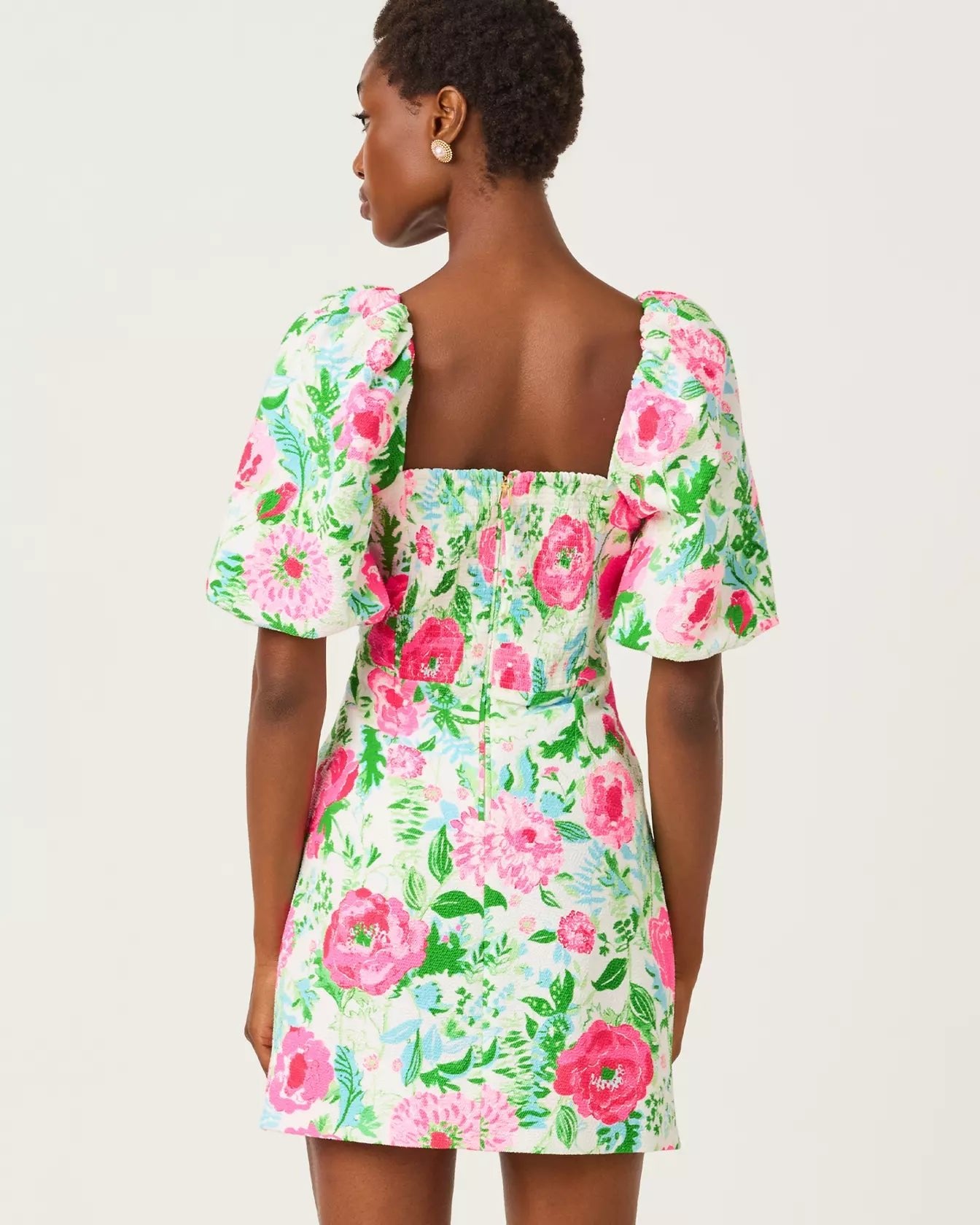 Justina Skirted RomperLILLY PULITZERThe Printed Peach Savannah