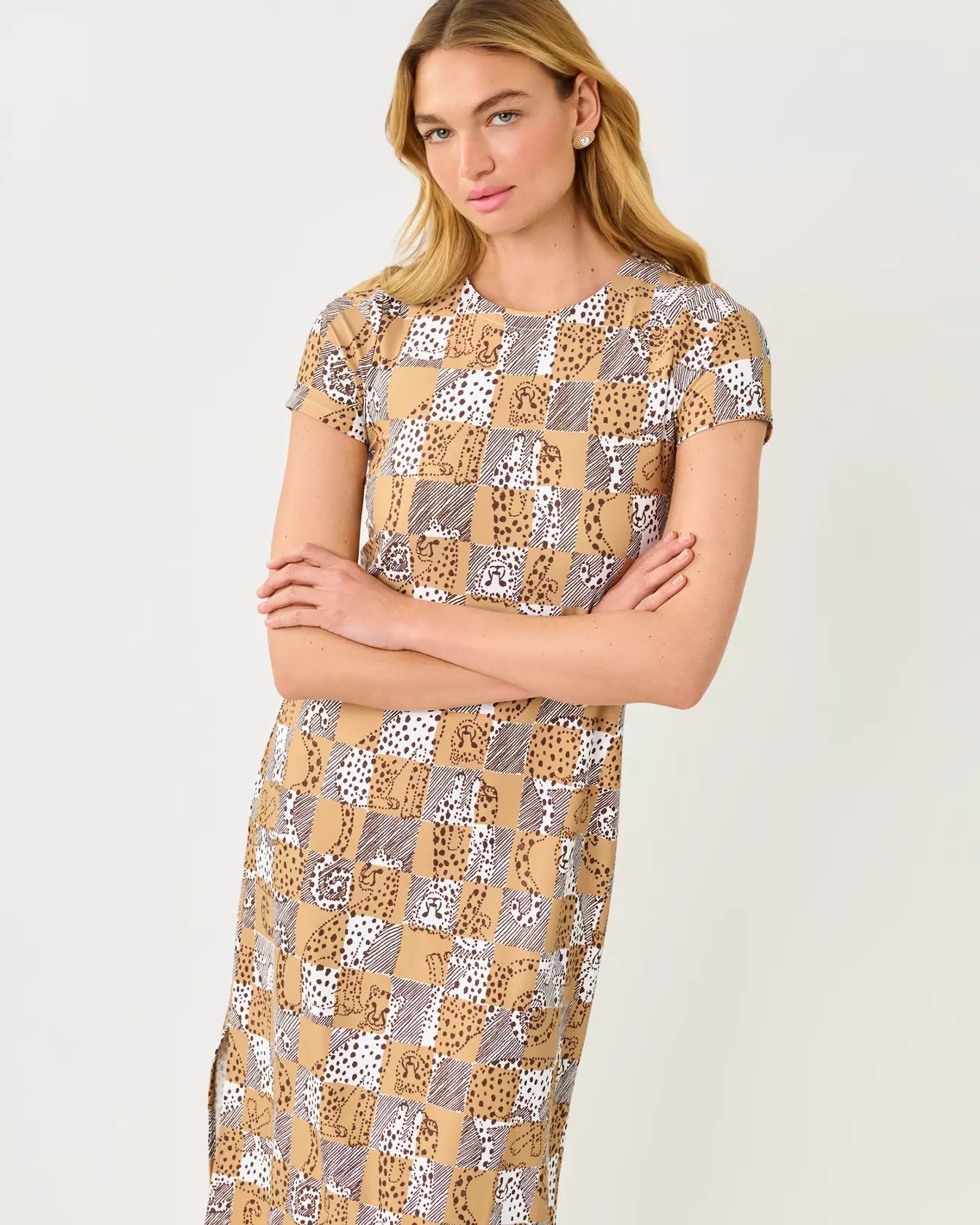 Kaden UPF 50+ MaxiLILLY PULITZERThe Printed Peach Savannah
