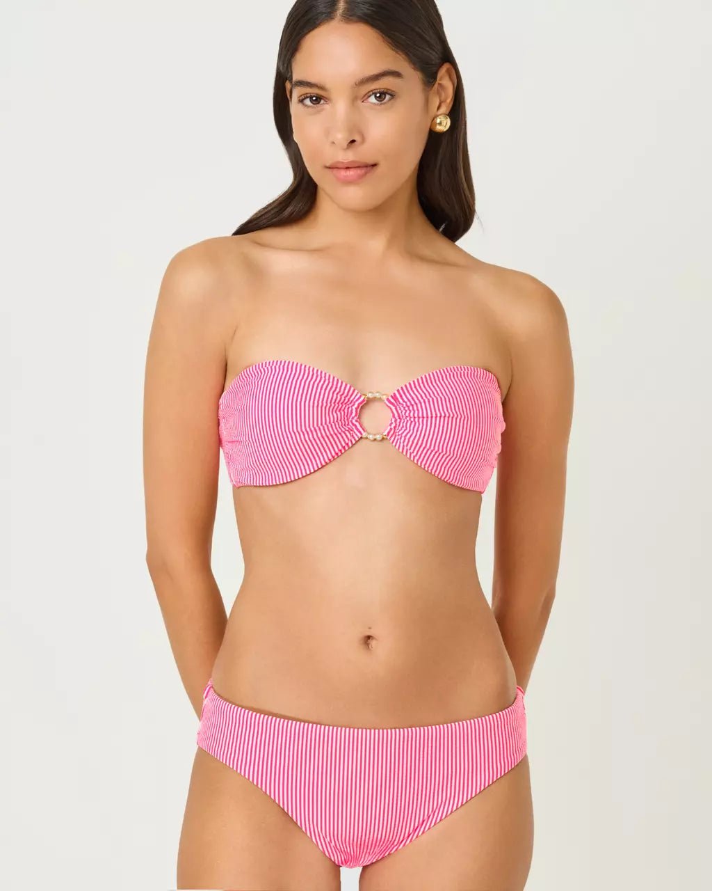 Katara Bandeau TopLILLY PULITZERThe Printed Peach Savannah