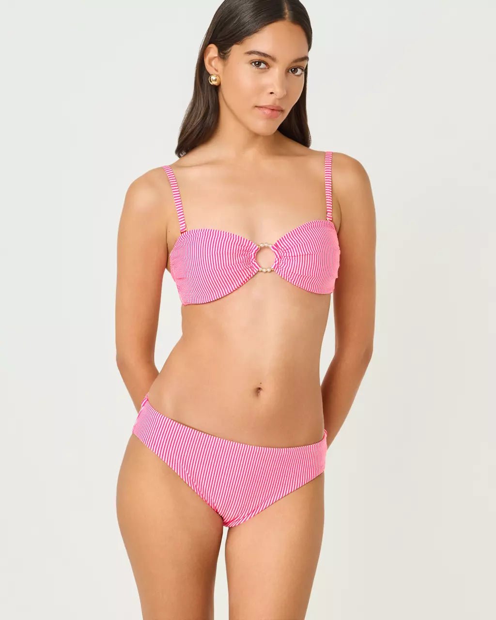 Katara Bandeau TopLILLY PULITZERThe Printed Peach Savannah