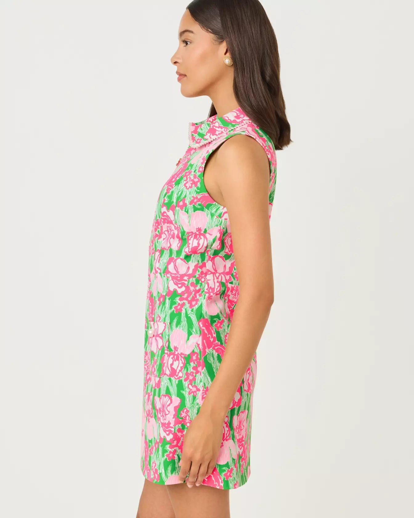 Kathy Pearl Dress UPF 50+LILLY PULITZERThe Printed Peach Savannah